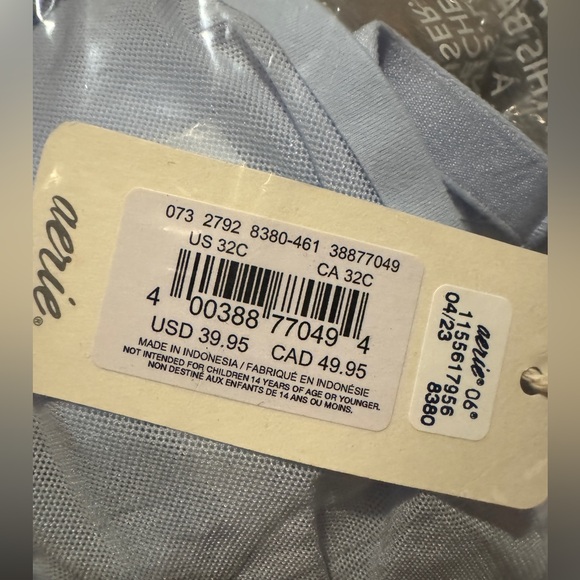 🦋 NWT! Aerie Smoothez Mesh Unlined Balconette Bra - Picture 13 of 14